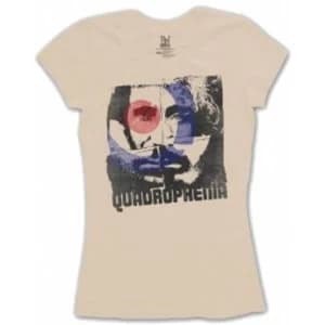 The Who Four Square Natural Ladies TShirt Size: Large