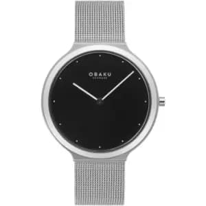 Ladies Obaku Satin Lille Onyx Watch