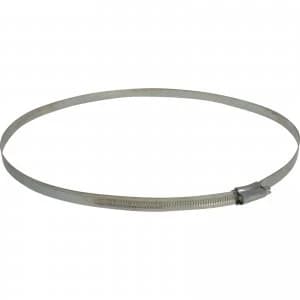 Faithfull Zinc Plated Hose Clips 260mm - 292mm Pack of 1