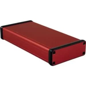 Hammond Electronics 1455J1601RD 1455J1601RD Treaded casing 160 x 78 x 27 Aluminium Red