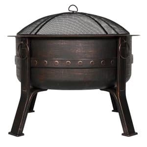 La Hacienda Steel Banded Fire Pit
