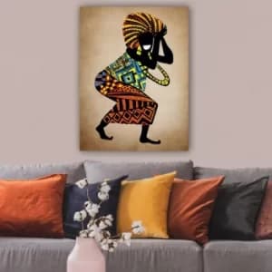 12658749252_70100 Multicolor Decorative Canvas Painting