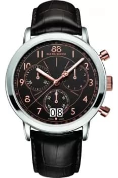 Mens 88 Rue Du Rhone Double 8 Origin 45mm Chronograph Watch 87WA130024
