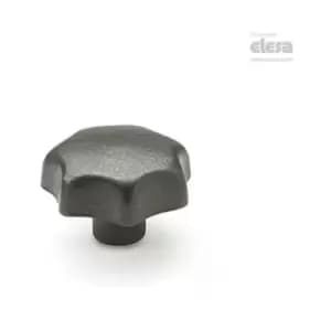 Elesa - Lobe knob-DIN 6336-GG-32-M6-E