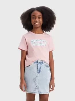 Teenager Daisy Batwing Tee - Pink / Quartz Pink