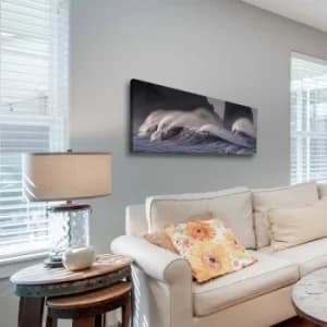 30902021C-020 Multicolor Decorative Canvas Painting