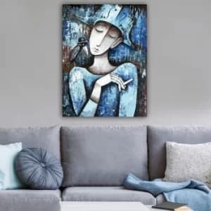 29511049_70100 Multicolor Decorative Canvas Painting