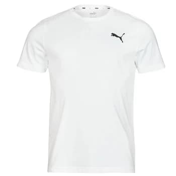 Puma ESS LOGO TEE mens T shirt in White - Sizes L,M,S,XL,XXL