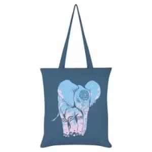 Unorthodox Collective Elephant Tote Bag (One Size) (Airforce Blue)