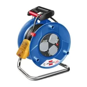 Brennenstuhl Cable Reel RCD Plug Circuit Breaker Plug Heavy Duty 25 Metre Cable