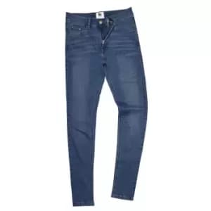 AWDis So Denim Mens Max Slim Fit Jeans (28/R) (Mid Wash)