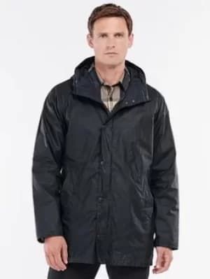Barbour Breswell Wax Jacket, Navy Size M Men