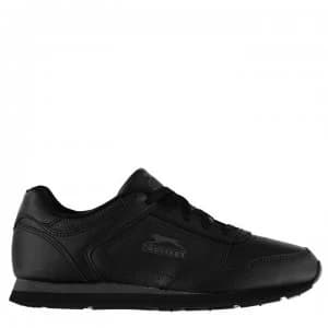 Slazenger Classic Mens Trainers - Black/Charcoal