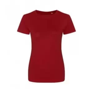 Ecologie Womens/Ladies Organic Cascades T-Shirt (M) (Fire Red)