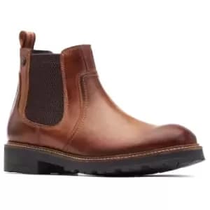 Base London Mens Stellar Slip On Leather Chelsea Boots UK Size 8 (EU 42)