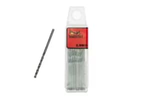 Teng Tools DBX025 10x 2.5mm Fully Ground Drill Bit - Split Point - DIN 362