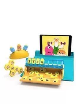 Playshifu Plugo Stem Wiz Pack - Count, Letters & Link. Maths Games, Words, Magnetic Blocks Stem Toys Ages 4-10 (Works With Ios, Android, Fire)