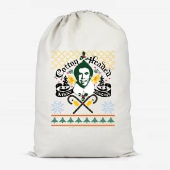Elf Ninny Muggins Cotton Storage Bag - Large