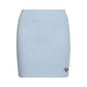 Tommy Jeans Script Mini Skirt - Blue