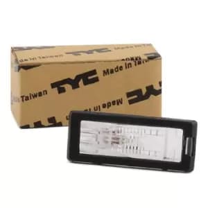 TYC Number Plate Light 15-0387-00-9 Licence Plate Light RENAULT,DACIA,SCENIC II (JM0/1_),ESPACE IV (JK0/1_),Scenic III (JZ0/1_)