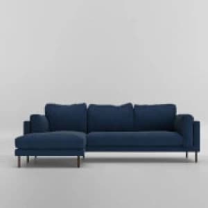 Swoon Munich Smart Wool Corner Sofa - Left Hand Side - Corner Sofa - Indigo