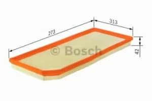 Bosch 1457433101 Air Filter Insert S3101