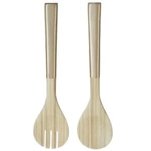 Premier Housewares Kyoto Salad Servers - Gold