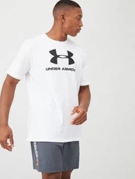 Urban Armor Gear Sportstyle Logo T-Shirt - White/Black