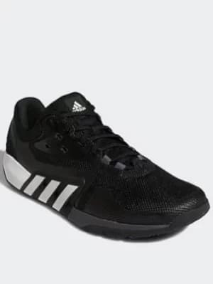 adidas Dropset Trainers, Black/White, Size 11, Men