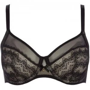 Chantelle Revele Moi 4-part bra - Black