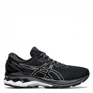 Asics Gel-Kayano 27 Womens Road Running Shoes - Black/Silver