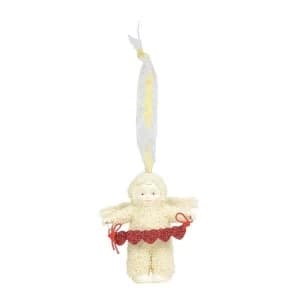 Angel of Hearts Snowbaby Hanging Ornament