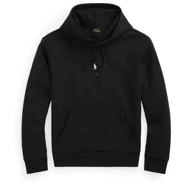 Polo Ralph Lauren Double-Knit Tech Hoodie - Black XL