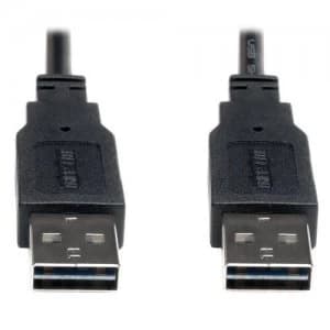 Tripp Lite Universal Reversible USB 2.0 Cable Reversible A To