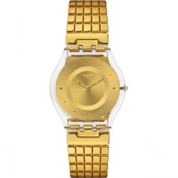Ladies Swatch Skins - Golden Lips S Watch