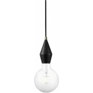 Nordlux Aud Slim Pendant Ceiling Light Black, E27