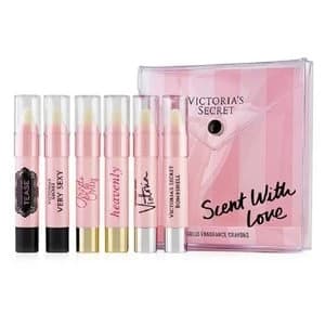 Victoria's Secret Scent With Love Crayons Solid Perfume Gift Set For Her