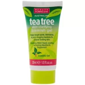 Beauty Formulas Tea Tree Skin Clarifying Blemish Gel 30ml
