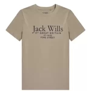Jack Wills Kids Carnaby T-Shirt - Beige