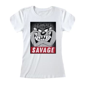 Looney Tunes - Taz Savage Womens X-Large T-Shirt - White