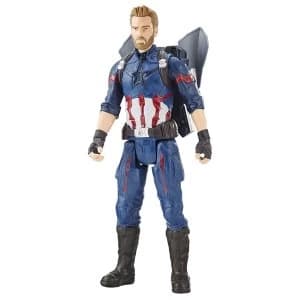 The Avengers Marvel Infinity War Titan Hero Power FX Captain America Figure