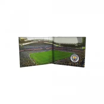 Football Club Stadium Leather Wallet - Manchester City FC