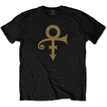 Prince - Symbol Unisex Large T-Shirt - Black