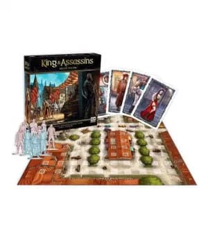 King and Assassins Deluxe Board Game