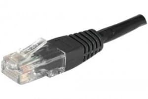 Patch Cable Rj45 U Utp Cat.6 Black 5m