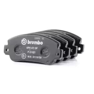 BREMBO BRAKE PAD SET OF 4 P23021