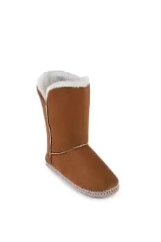Suedette Boot Slippers