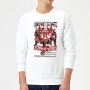 Marvel Deadpool Kills Deadpool Sweatshirt - White - L