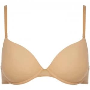 Sloggi Zero Lace Wired Half Padded Bra - Nude