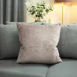 Ashley Wilde Kassaro Crushed Velvet Cushion Cover, Vintage, 50 x 50 Cm